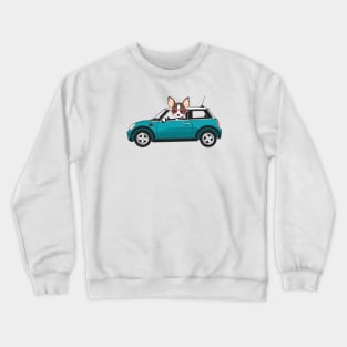 Dog and Car CHIHUAHUA Crewneck Sweatshirt